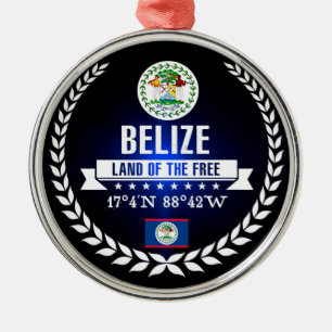 Ornamento De Metal Belize