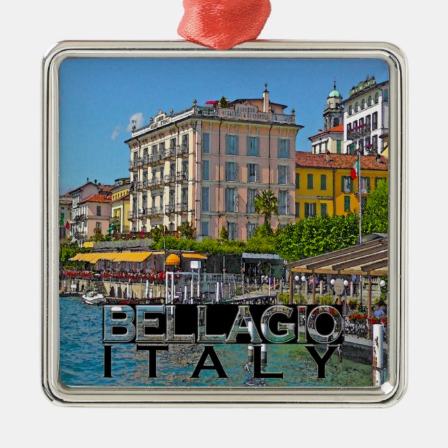 Ornamento De Metal Bellagio (Frente)