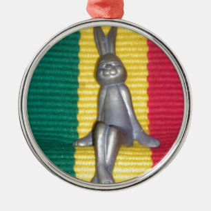 Ornamento De Metal Belo Rabbit Kingston Jamaica