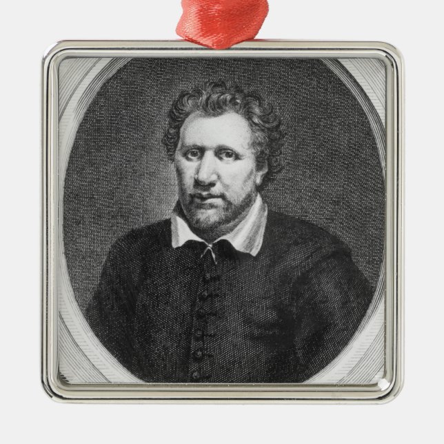 Ornamento De Metal Ben Jonson (Frente)