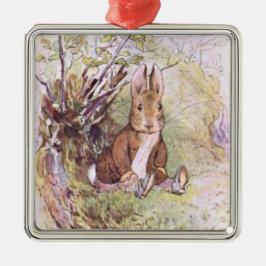 Ornamento De Metal Benjamin Bunny (por Beatrix Potter)