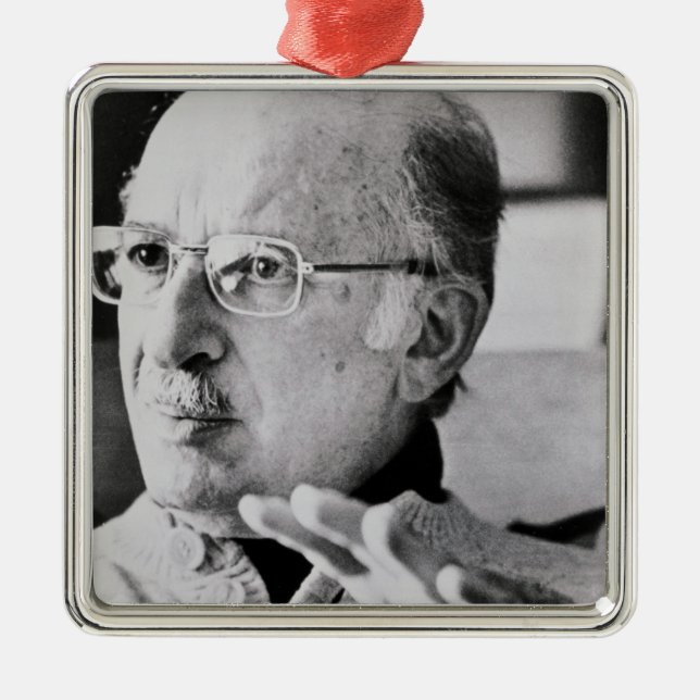 Ornamento De Metal Bernard Malamud (Frente)