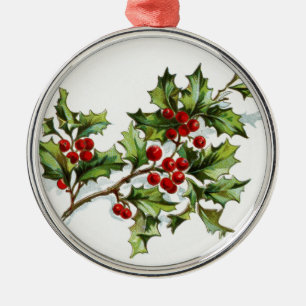 Ornamento De Metal Berries001