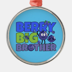 Ornamento De Metal Berry Big Brother - Toque de mirtilo Sibel