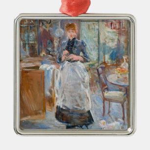 Ornamento De Metal Berthe Morisot - Na Sala De Jantar