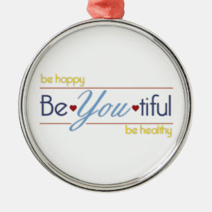 Ornamento De Metal BeYoutiful