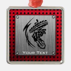 Ornamento De Metal Bicicleta escovada da sujeira do olhar do metal