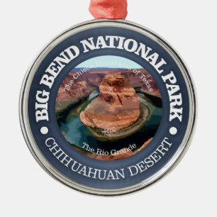 Ornamento De Metal Big Bend National Park