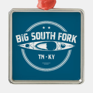 Ornamento De Metal Big South Fork National River Caiaque
