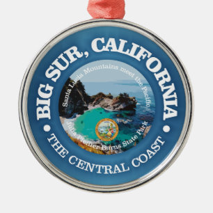 Ornamento De Metal Big Sur (C)