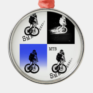 Ornamento De Metal Biker de montanha MTB BMX