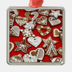 Ornamento De Metal Biscoitos de Natal