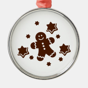 Ornamento De Metal Biscoitos do Natal de Lebkuchen
