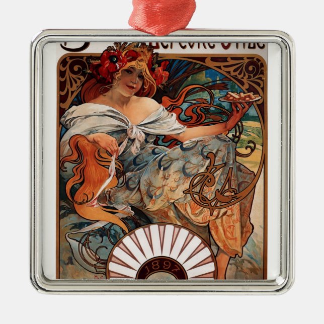 Ornamento De Metal Biscoitos Lefevre-Utile (Frente)