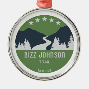 Ornamento De Metal Bizz Johnson Trail