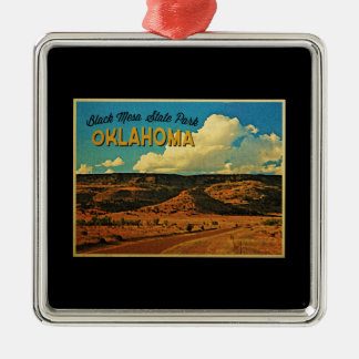 Ornamento De Metal Black Mesa Oklahoma