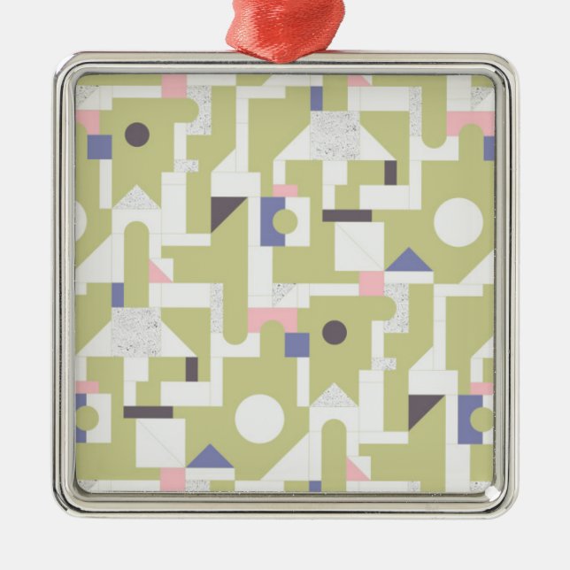 Ornamento De Metal Blocos de apartamentos (Frente)