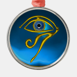 Ornamento De Metal BLUE TALISMAN, Sapphire