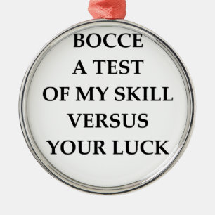 ORNAMENTO DE METAL BOCCE