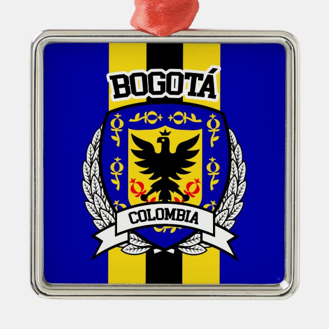 Ornamento De Metal Bogotá (Frente)