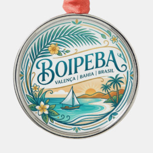 Ornamento De Metal Boipeba Brasil