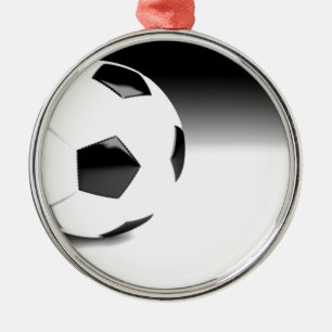 Ornamento De Metal Bola de futebol