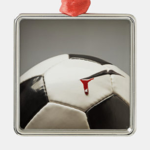 Ornamento De Metal Bola de futebol 3