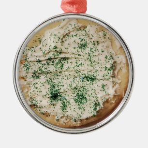 Ornamento De Metal Bolachas de Açúcar de Natal de fosco, Sprinkles