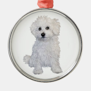 Ornamento De Metal Bolonha Puppy