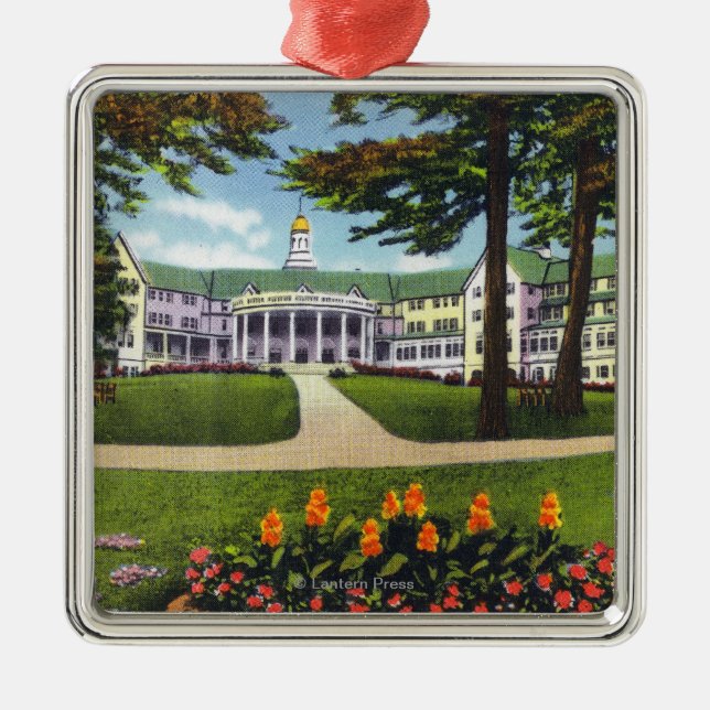 Ornamento De Metal Bolton que aterra a vista exterior do hotel de (Frente)