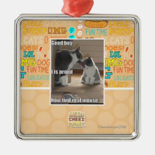 Ornamento De Metal Bom menino