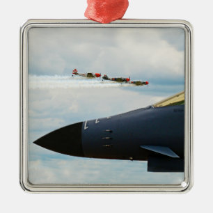 Ornamento De Metal Bombardeiro B-1 e Combatentes WWII