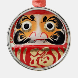 Ornamento De Metal Boneca de Daruma