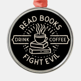 Ornamento De Metal Bookit cita estética acadêmica escura