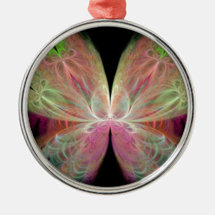 Ornamento De Metal Borboleta