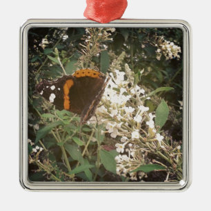 Ornamento De Metal Borboleta