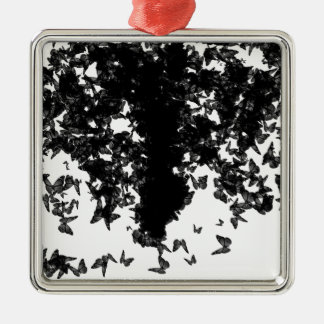 Ornamento De Metal borboleta rabo de andorinha preta yaie
