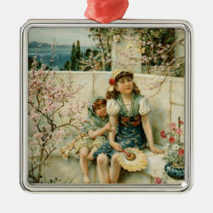 Ornamento De Metal Borboletas, das peras Anual, 1910