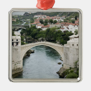 Ornamento De Metal Bósnia-Herzegovina - Mostar. A Ponte Velha