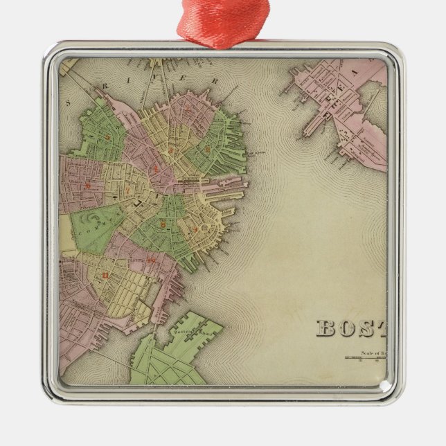 Ornamento De Metal Boston 2 (Frente)