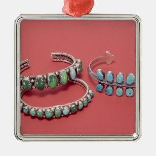 Ornamento De Metal Braceletes do Navajo