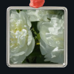 Ornamento De Metal Brancos<br><div class="desc">Clássico romântico branco - foto de H Cooper</div>