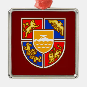 Ornamento De Metal Brasão de Armas Armênio Patrimônio & Símbolos