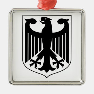 Ornamento De Metal Brasão de armas da Alemanha