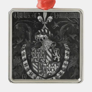 Ornamento De Metal Brasão de Charles de Bourgogne