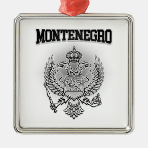 Ornamento De Metal Brasão de Montenegro