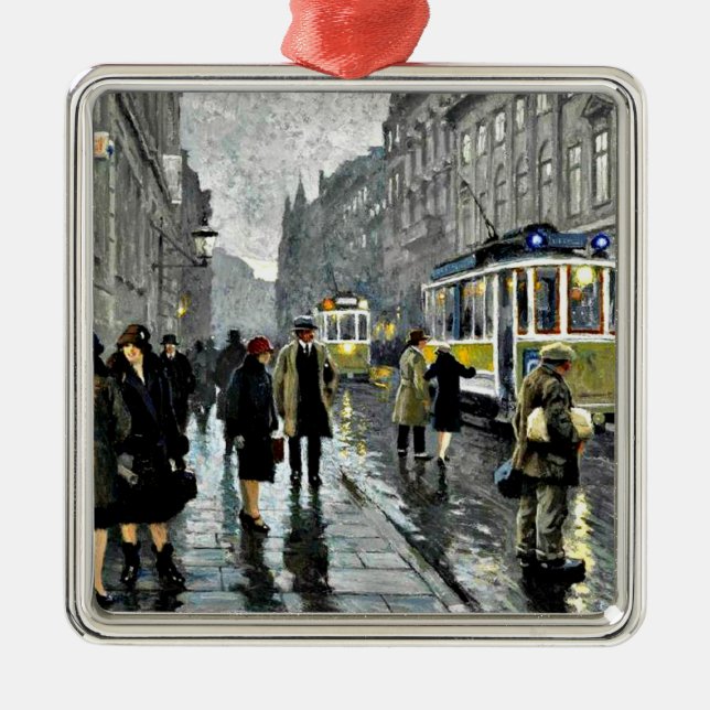 Ornamento De Metal Bredgade, Copenhaga (Frente)