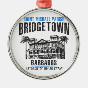 Ornamento De Metal Bridgetown