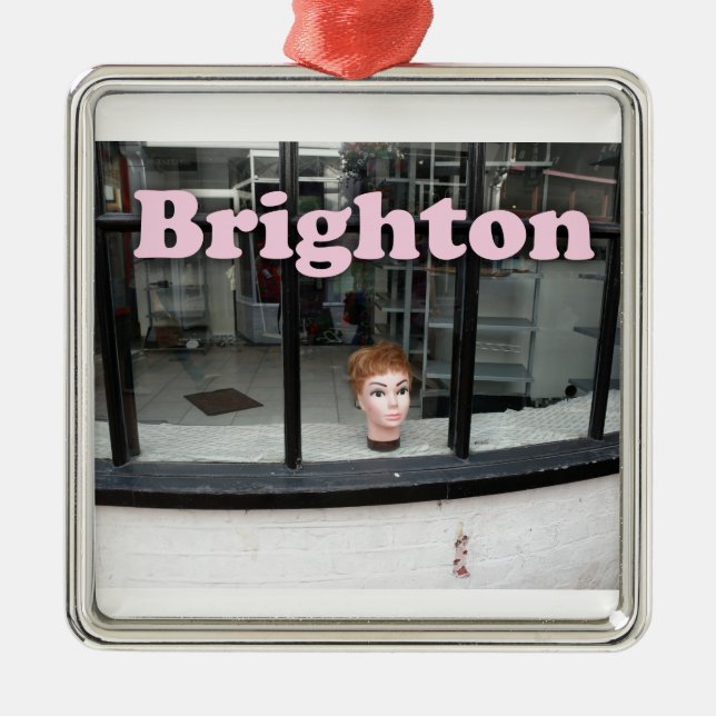 Ornamento De Metal Brighton - Incrível! (Frente)