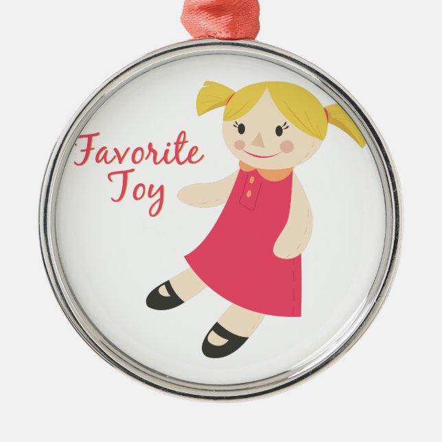 Ornamento De Metal Brinquedo favorito (Frente)